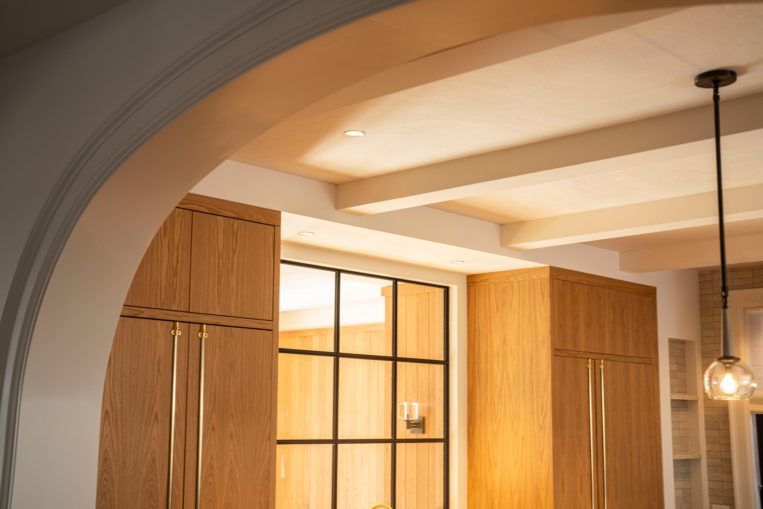 Fine Carpentry - Reeded Oak Doors